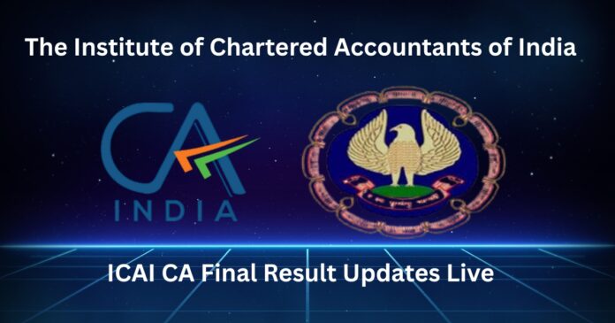 ICAI CA final result