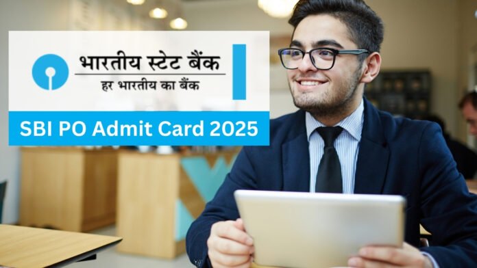 SBI PO Admit Card 2025