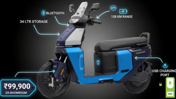 TVS Orbiter Electric Scooter