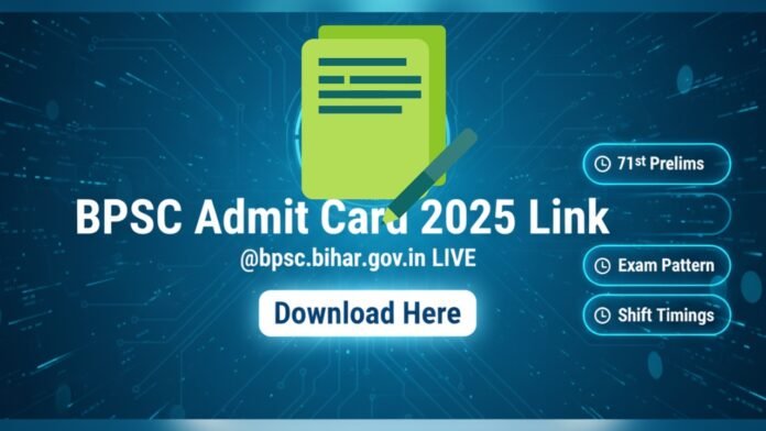 bpsc admit card 2025