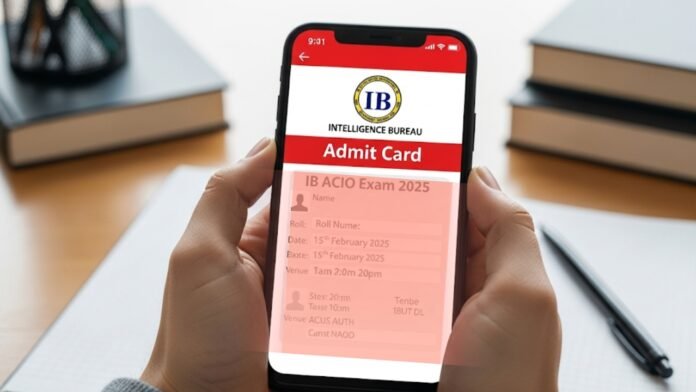 ib acio admit card